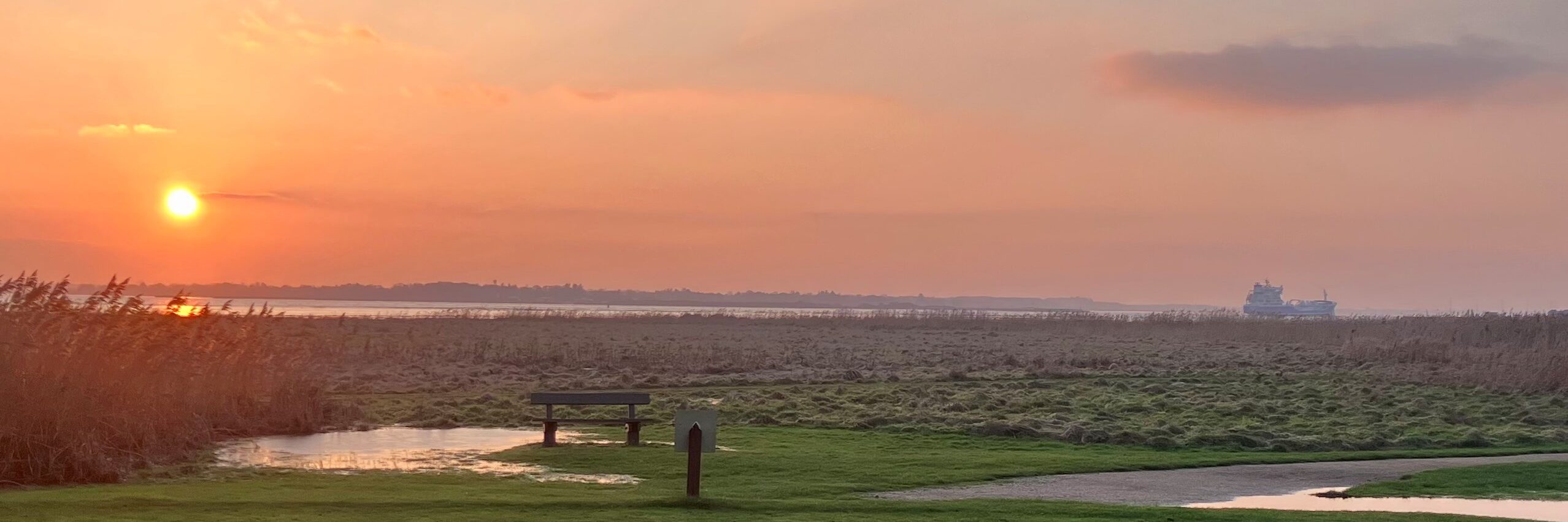 vinterfjord Skøn natur vinterfjord ved Hals golfklub